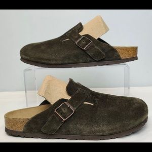 Birkenstock Boston women’s size 9 - Greenish brown